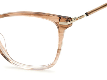 Premium Women Fossil Model Eyeglasses: Fos 7105 - Beige- SpecSMART Eye Clinic (Zoom View)